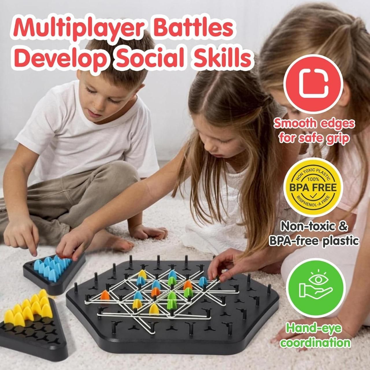 Chain Triangle Chess Game"Think Smart. Link Fast. Win Big"